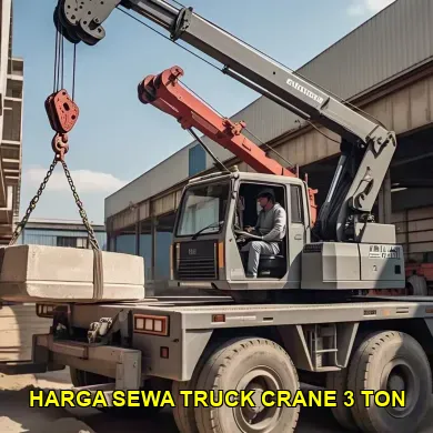 Analisis harga sewa truck crane 3 ton untuk proyek Anda